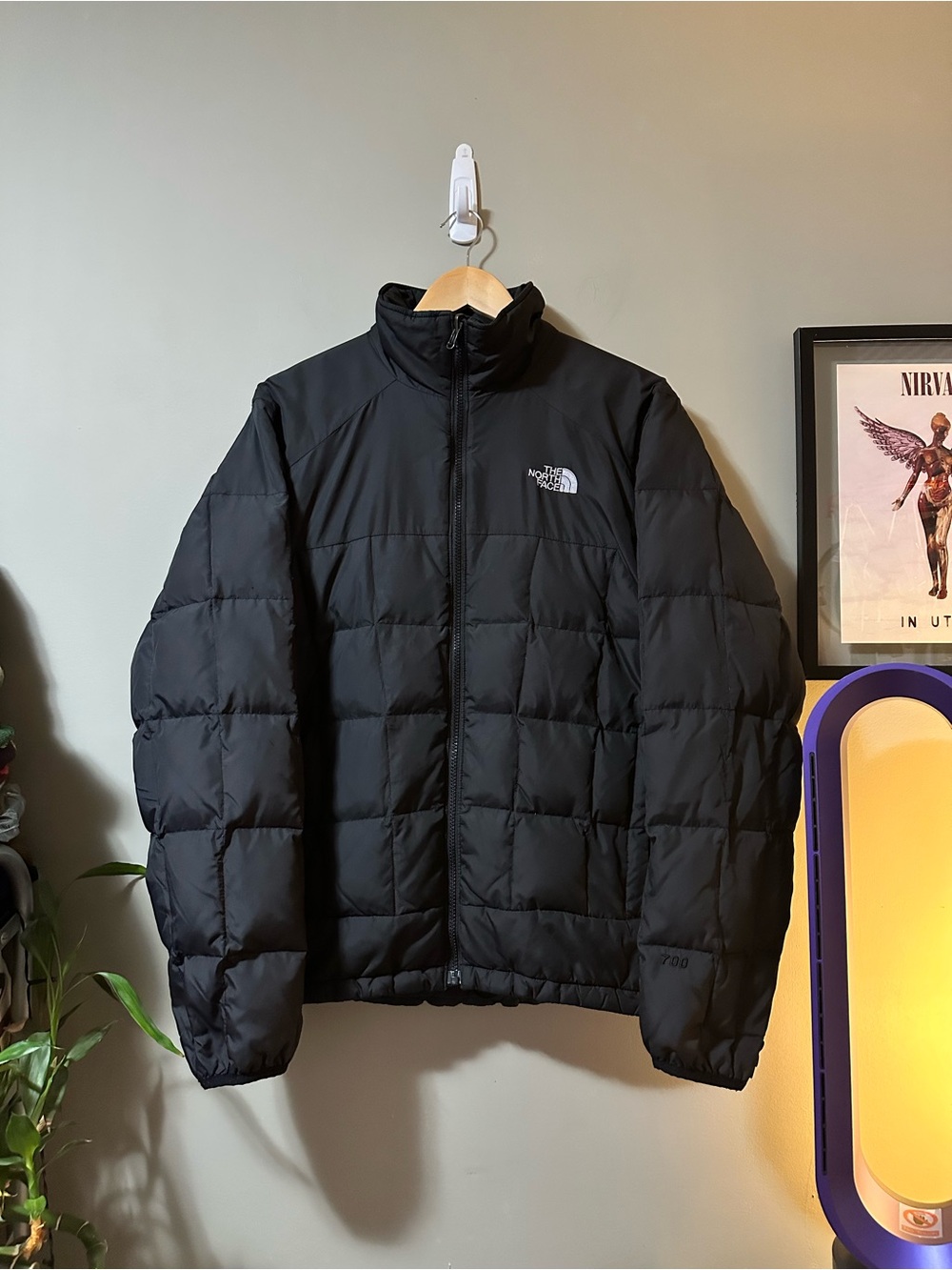 The North Face Black Quilted Puffer Jacket